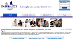 Desktop Screenshot of insurance-u.com